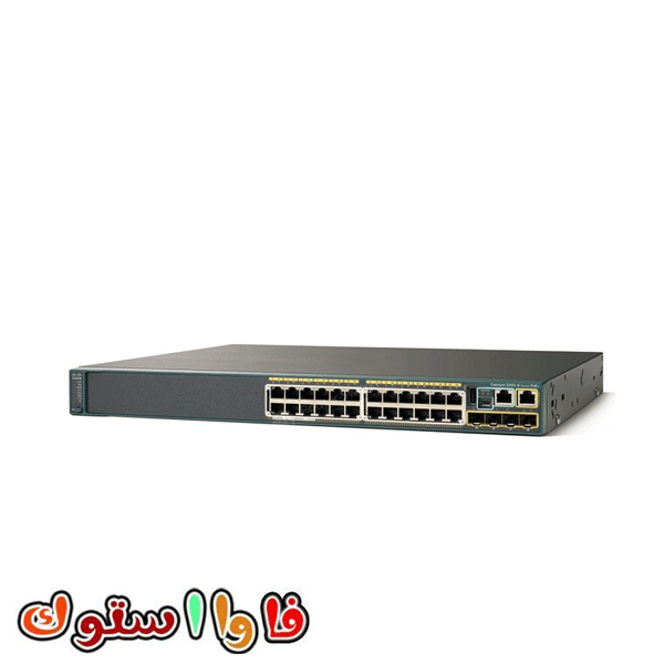 سوئیچ شبکه مدیریتی سیسکو 24 پورت WS-C2960S-24TS-L