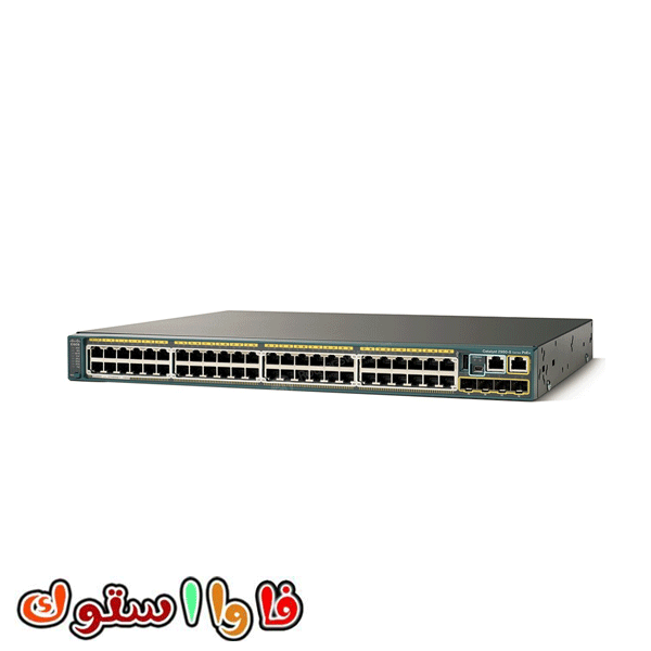 سوئیچ شبکه سیسکو 48 پورت WS-C2960S-48FPS-L