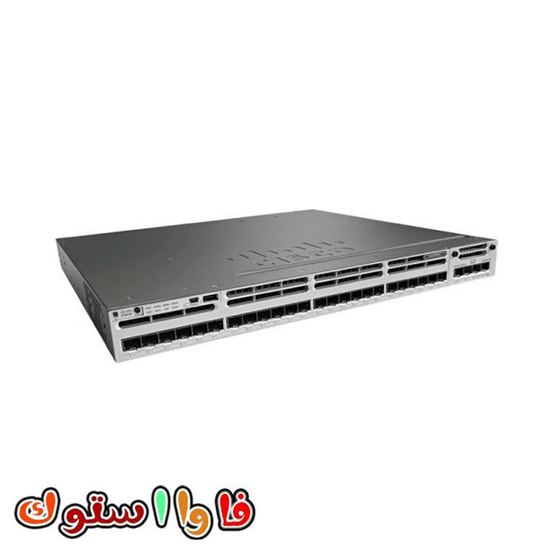 سوئیچ شبکه مدیریتی سیسکو 24 پورت WS-C3850-24S-S