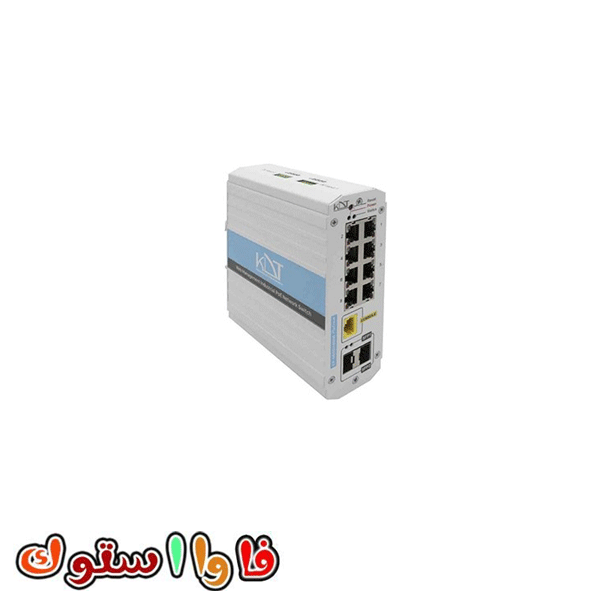 سوئیچ شبکه PoE صنعتی کی دی تی 8 پورت KP-0802H4SMIU